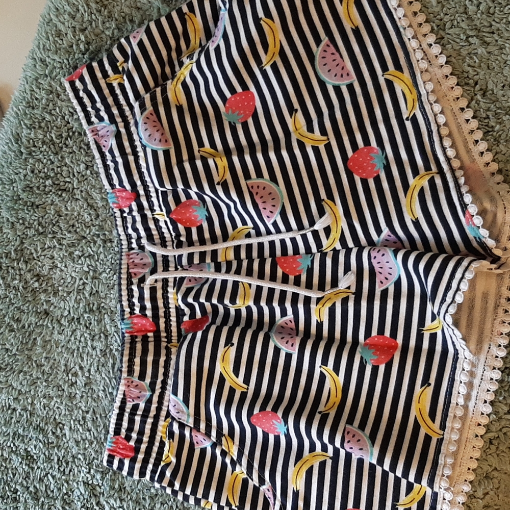 Target Striped Fruit Shorts